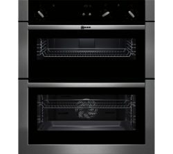 NEFF  U17S32N5GB Built-under Double Oven - Stainless Steel